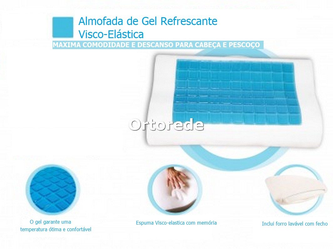Almofada Cervical de Gel