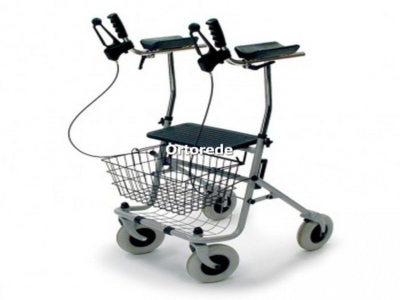 Andarilho com 4 Rodas - Rollator AD120 - Reuma / Artrite