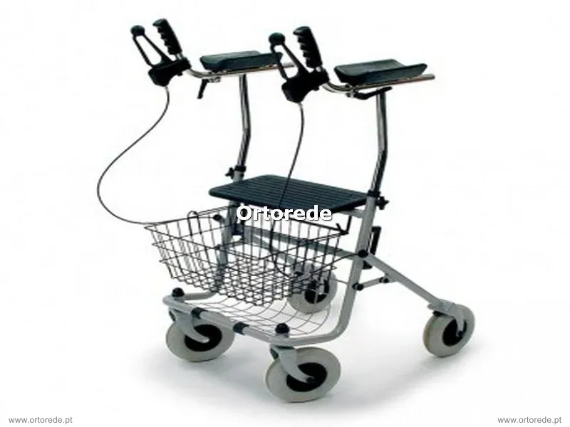 Andarilho com 4 Rodas - Rollator AD120 - Reuma / Artrite