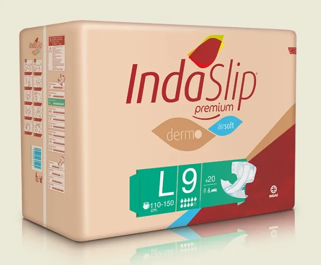 FRALDAS INDASLIP - L9 - 20 FRALDAS
