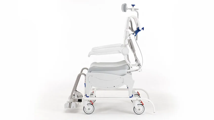 Cadeira de Banho e Sanitária Basculante Invacare Aquatec Ocean Ergo VIP — -5º a 40º