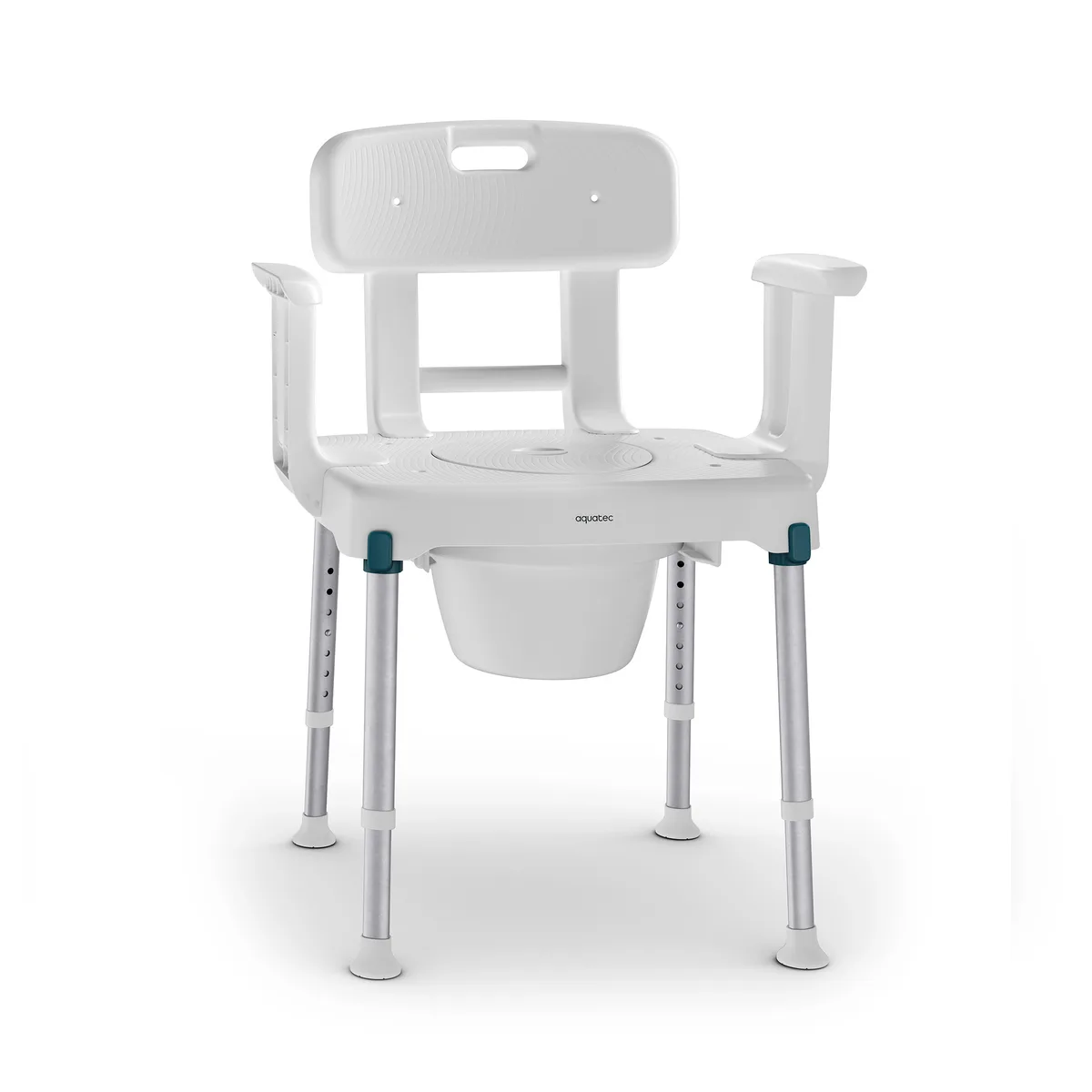 Cadeira Sanitária 3 em 1 Invacare Aquatec Pure Azure — Duche, Sanita e Quarto