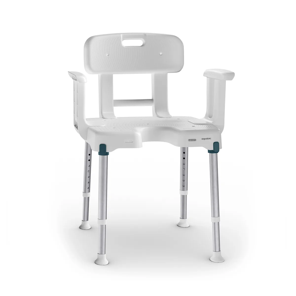 Cadeira de Duche Invacare Aquatec Pure Isla — Assento de 42 a 57 cm, até 160 kg