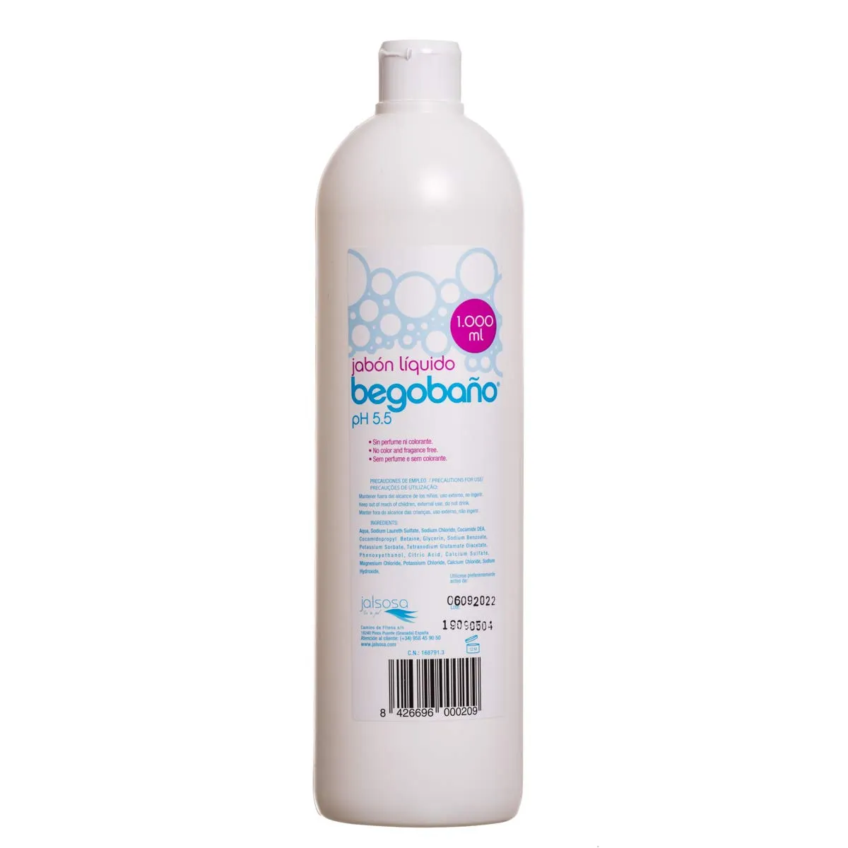 Gel de Banho Begobãno Dermatológico: Higiene Suave para todo o Corpo e Cabelo