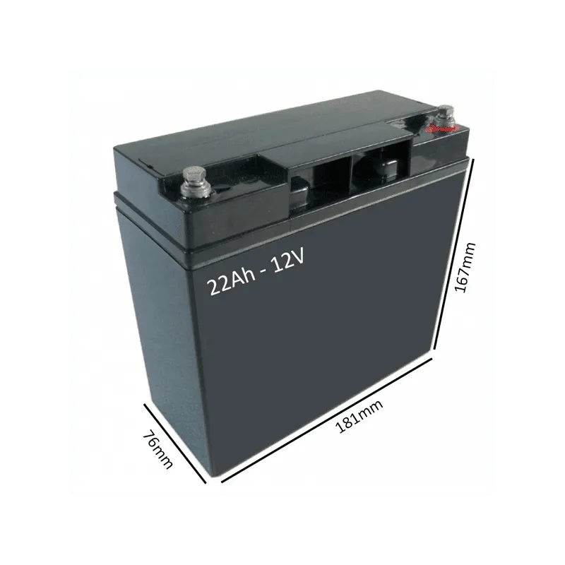 Bateria para Cadeiras de Rodas e Scooters de Mobilidade - 181x76x167 - 12v-22Ah