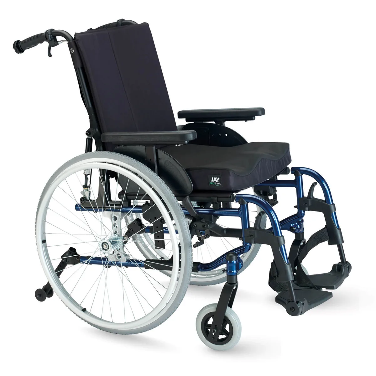 Cadeira de Rodas Manual BREEZY Style X — Alumínio com Centro de Gravidade Regulável