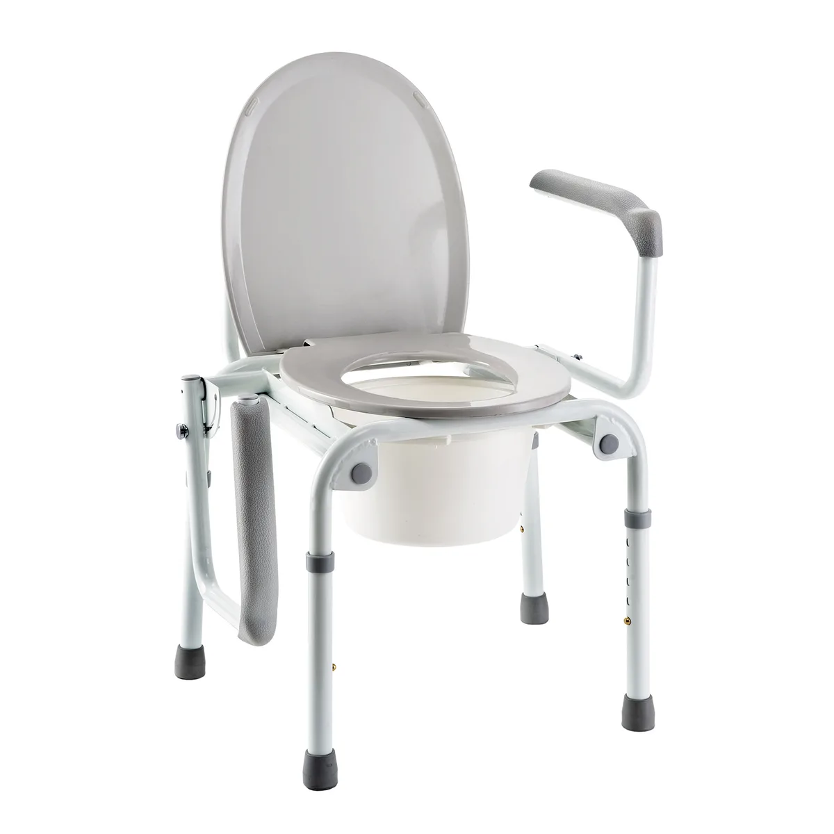 Cadeira Sanitária e Quadro de Sanita Invacare Izzo — Três Utilizações, até 113 kg