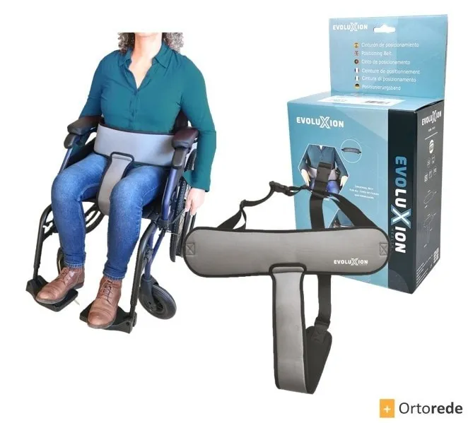 Cinto Pélvico para Cadeira de Rodas ou Cadeirão - Universal - EV210