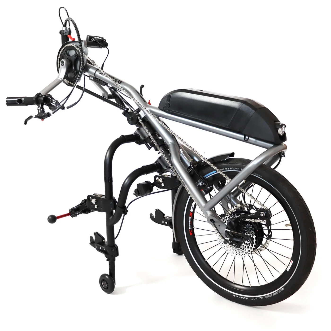 Handbike Híbrida Empulse Attitude Hybrid — Motor de 250 W e 10 Velocidades