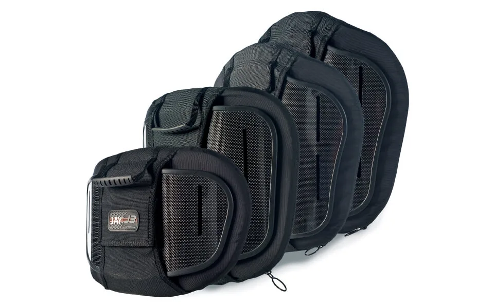 Encosto para Cadeira de Rodas JAY J3 Carbono — Fibra de Carbono, 4 Alturas