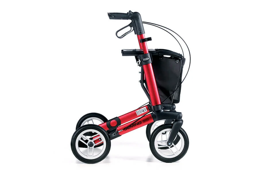 Andarilho Rollator Gemino 30 Comfort — Rodas de 230 mm, 8 kg