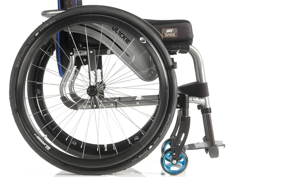 Cadeira de Rodas QUICKIE Life R — Liga Leve, Rígida