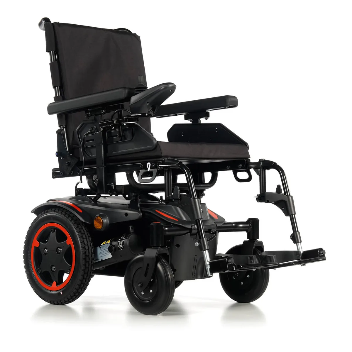 Cadeira de Rodas Elétrica QUICKIE Q100 R — 54 cm de Largura, Raio de Giro de 80 cm