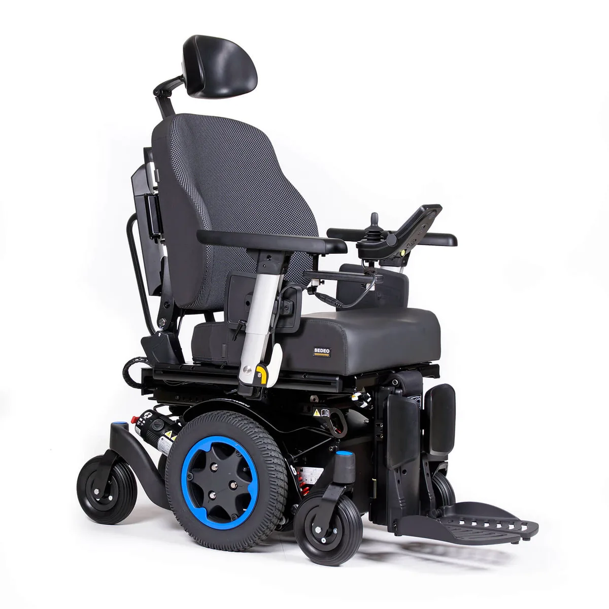 Cadeira de Rodas Elétrica QUICKIE Q300 M Mini — Tração Central, 52 cm de Largura