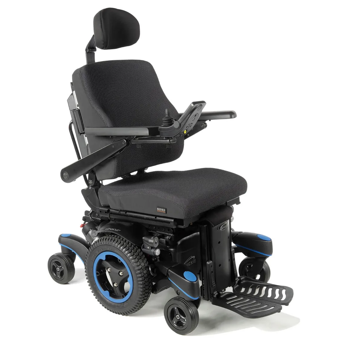 Cadeira de Rodas Elétrica QUICKIE Q700 Sedeo Pro — Suspensão SpiderTrac, até 160 kg