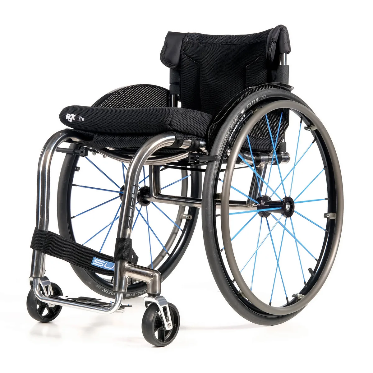 Cadeira de Rodas Ultraleve RGK Octane Sub4 — Titânio Grau 9, desde 3,6 kg
