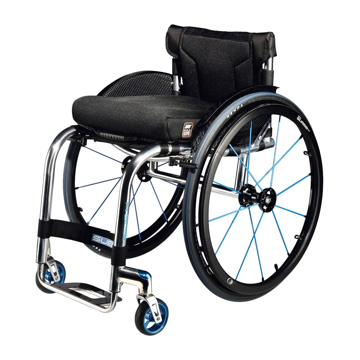 Cadeira de Rodas Ultraleve RGK Tiga Sub4 — Alumínio Aeroespacial, desde 3,6 kg