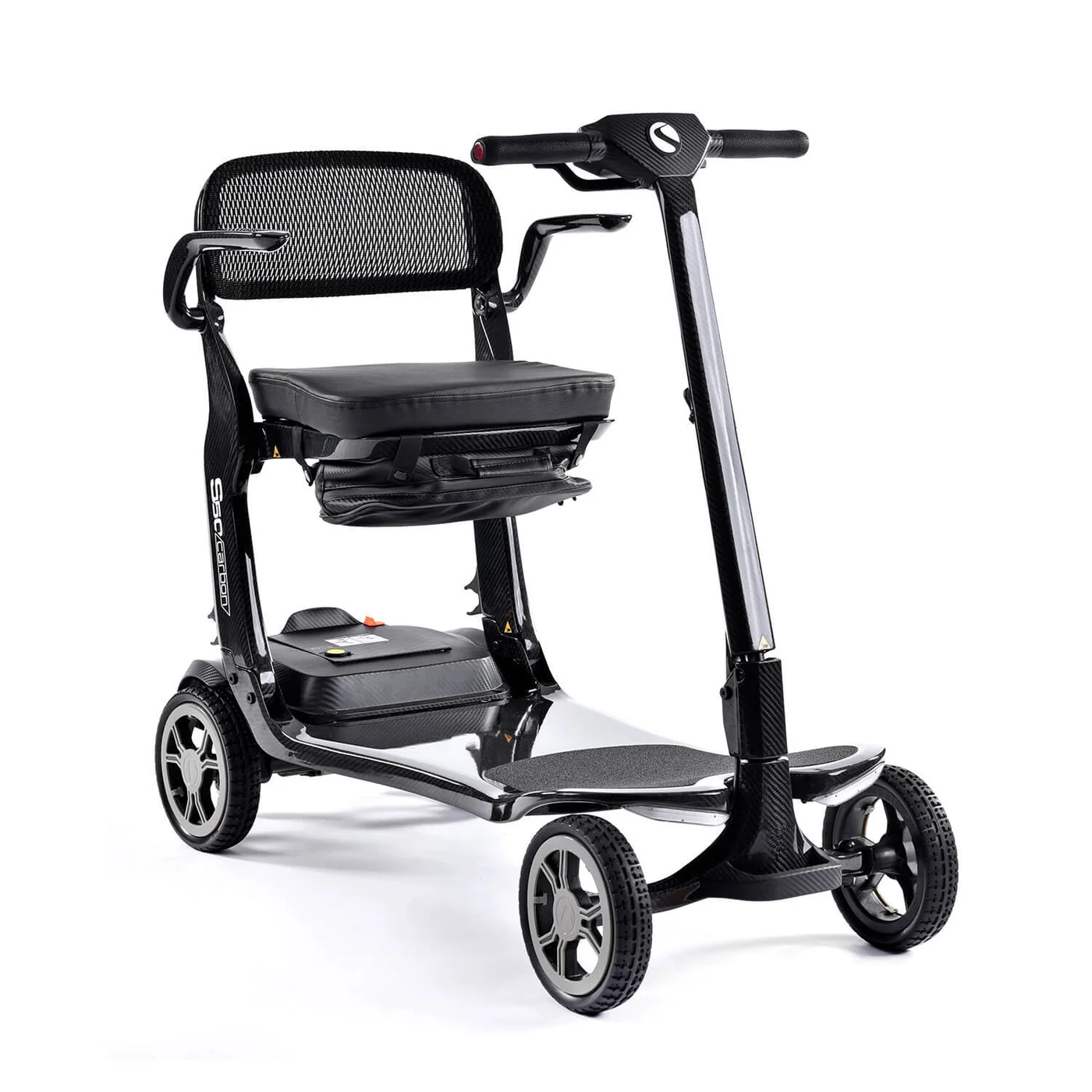 Scooter Elétrica Dobrável Sterling S50 Carbon — 13 kg, Fibra de Carbono