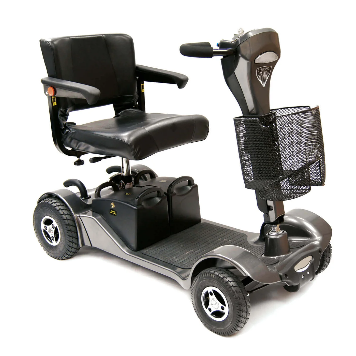 Scooter Elétrica Desmontável Sterling Sapphire 2 — 4 Rodas, Sem Cabos