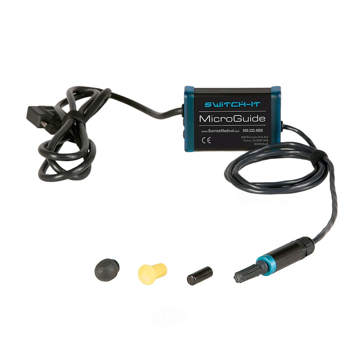 Mini-Joystick Proporcional Switch-It MicroGuide — Força de 40 g