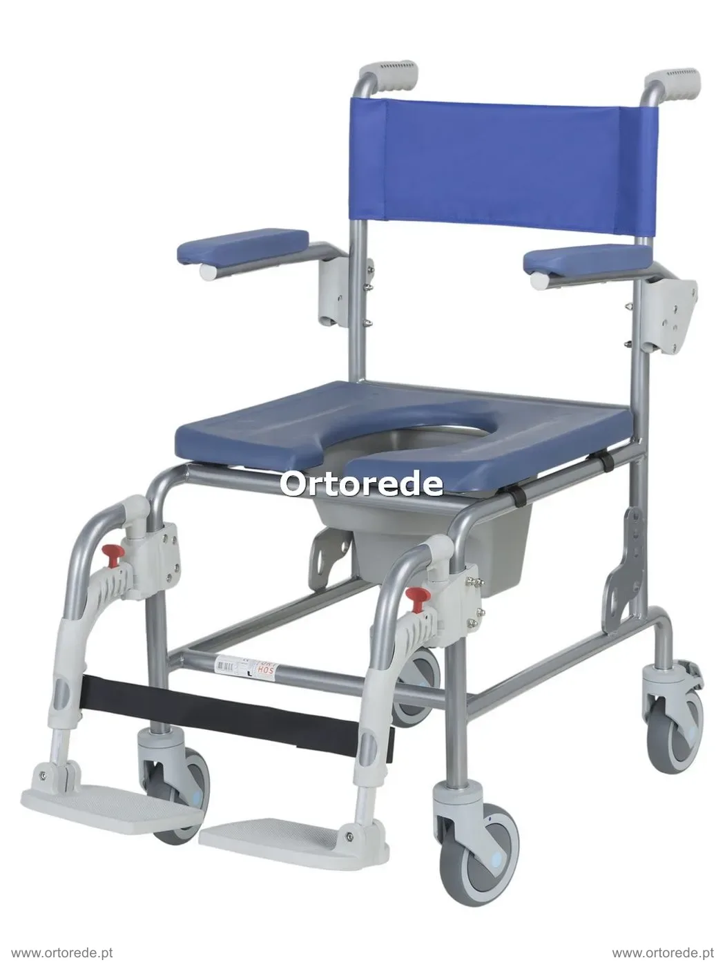 Cadeira Sanitária e Banho Antartic - Largura Personalizável