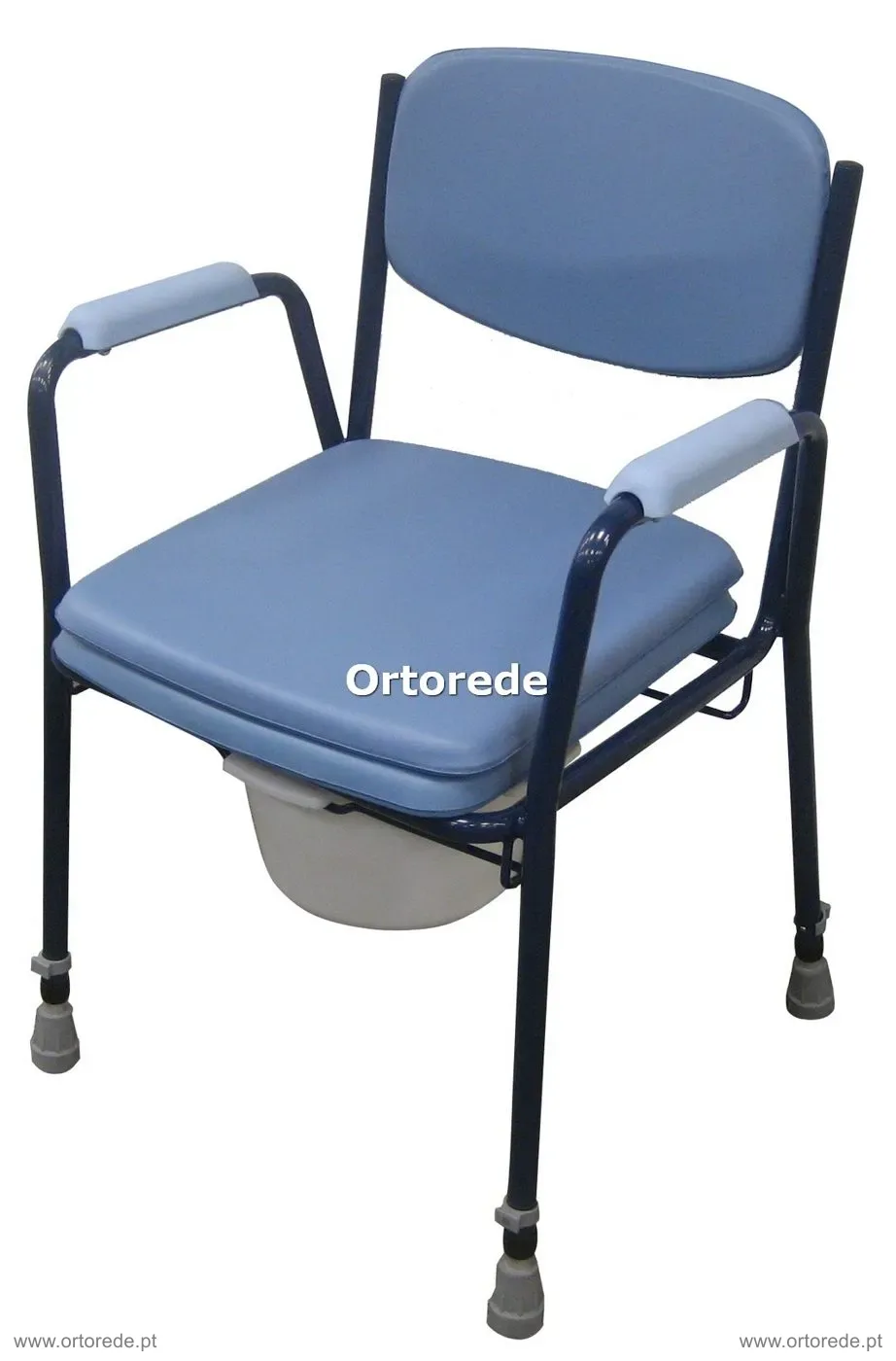 Cadeira Sanitária e de Banho - Commode Compacta - Orthos XXI