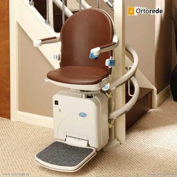 Cadeiras Elevatórias para Escadas Rectas, Curvas, Interiores e Exteriores