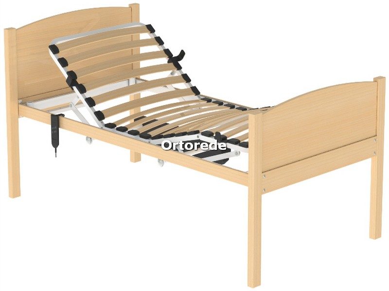 Cama Articulada Eléctrica de Madeira HCS