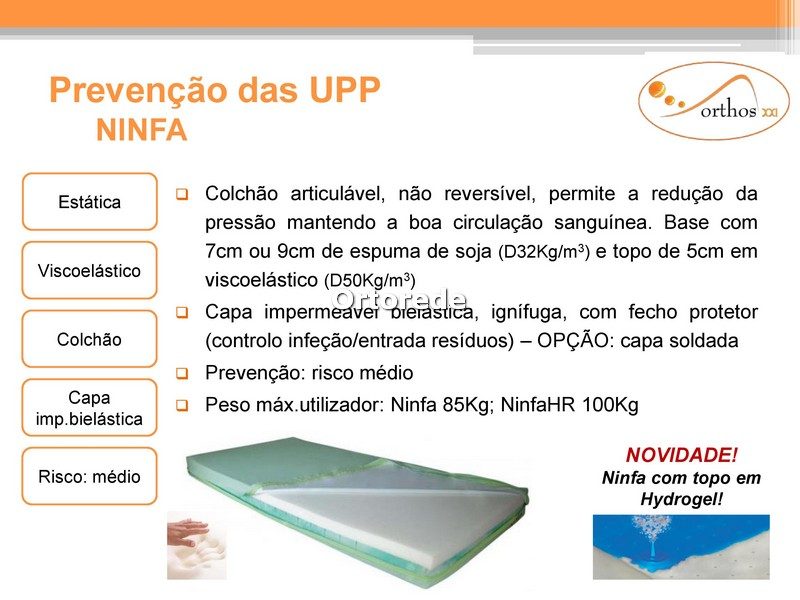 Colchão Viscoelástico NINFA - 12cm