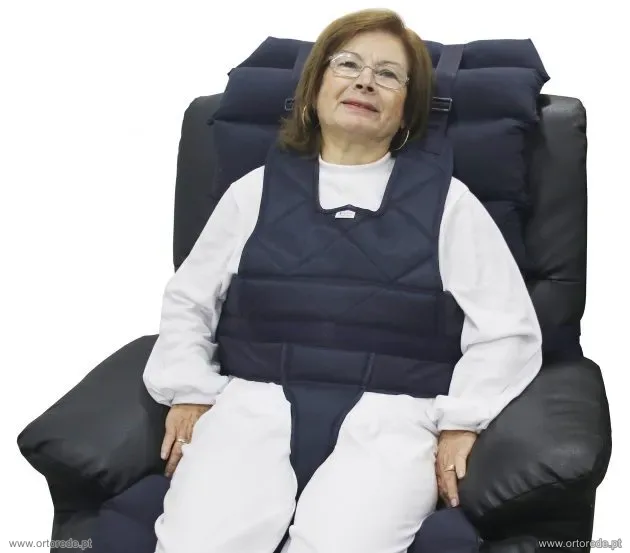 Colete, Cinto de Segurança Abdominal e Pélvico para Cadeirão ou Poltrona