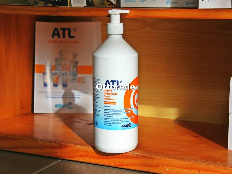 Creme Hidratante Hipolaergénico uso Profissional - ATL - 1000ml - Caixa 6 unidades