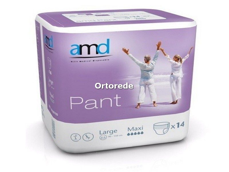 Cueca-Fralda AMD - Large Maxi - 14 Unidades