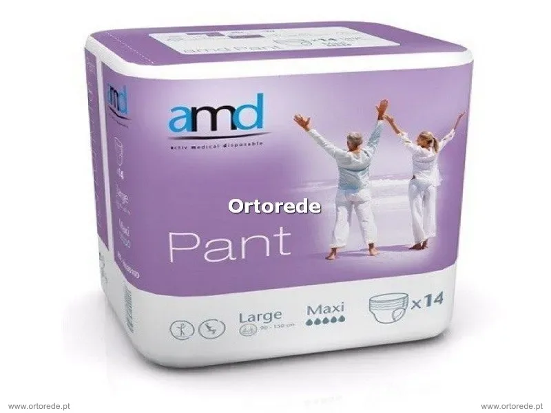 Cueca-Fralda AMD - Large Maxi - 14 Unidades