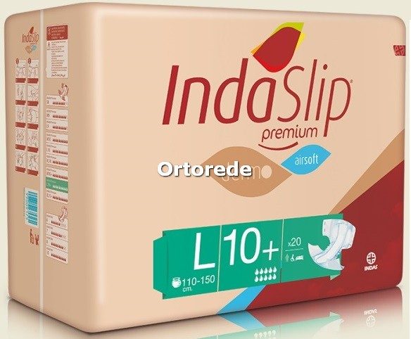 Fraldas IndaSlip - L10+  - 20 Fraldas