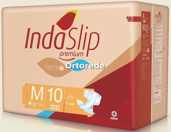 Fraldas IndaSlip - M10 - 20 Fraldas