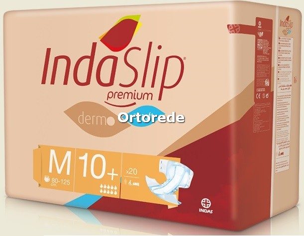 Fraldas IndaSlip - M10+  - 20 Fraldas