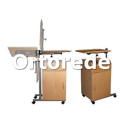 Mesas de Cabeceira para Cama Hospitalar - com mesa de refeição no leito