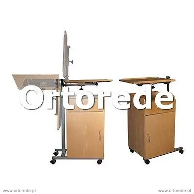 Mesas de Cabeceira para Cama Hospitalar - com mesa de refeição no leito